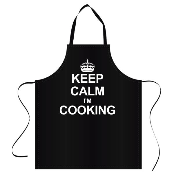 Престилка Keep calm I'm cooking