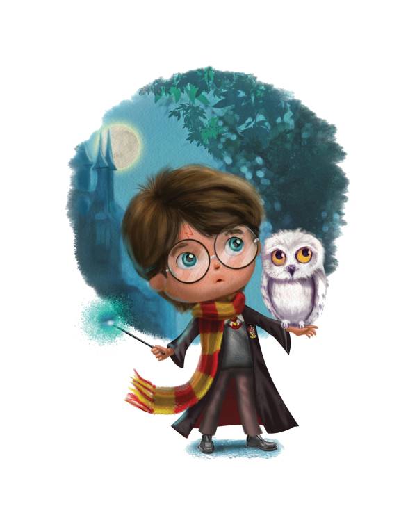 детско одеяло Harry Potter с име  