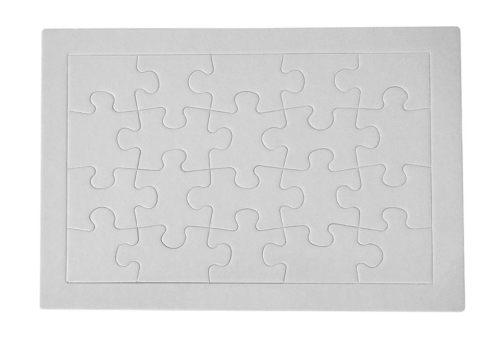 Пъзел картон A4 20 парчета със снимка