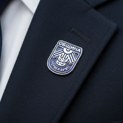 Металнa значкa по ваша форма