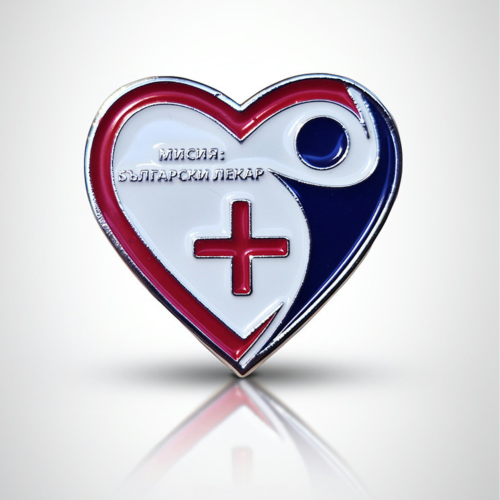 Металнa значкa по ваша форма