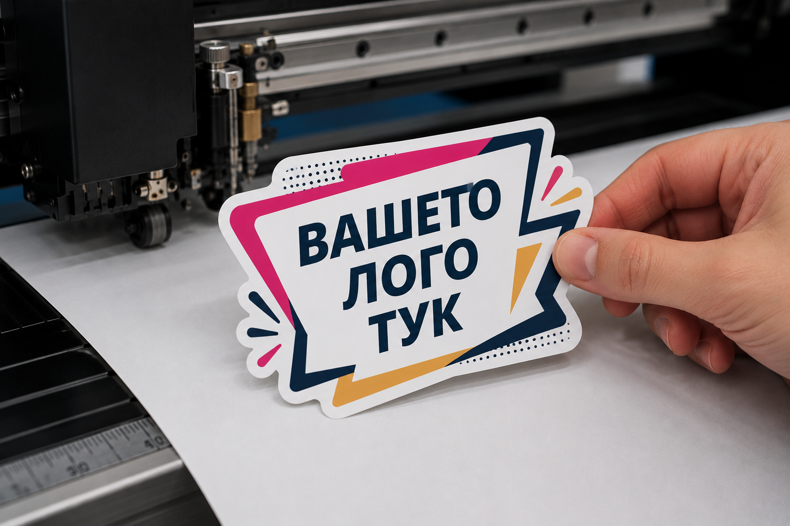 Рекламни стикери по поръчка
